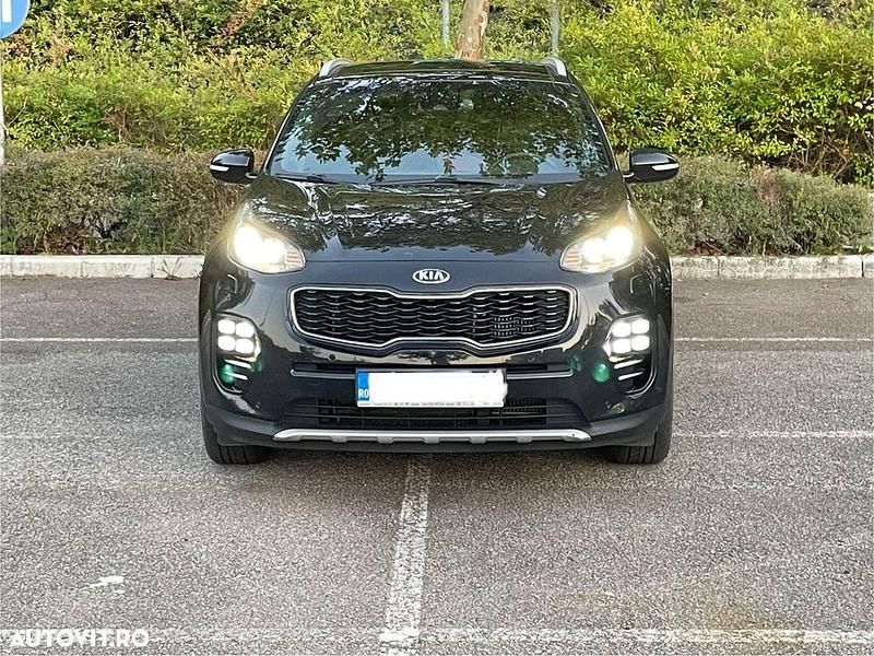 Culoarenegru Utilizat 2016 Kia Sportage GT-Line SUV | 14.500 EUR (Preț OK) - Imagine 1/4