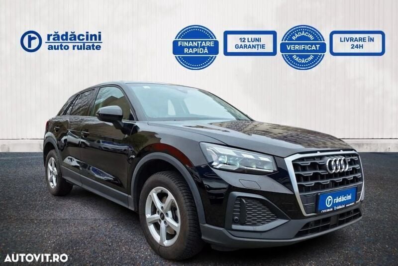 Negru Utilizat 2022 Audi Q2 SUV | 25.800 EUR - Imagine 1/4