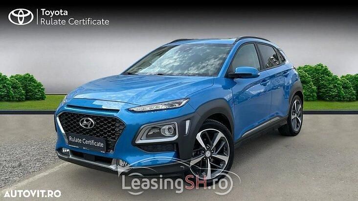 Albastru Utilizat 2020 Hyundai Kona Premium SUV | 17.899 EUR (Preț OK) - Imagine 1/4