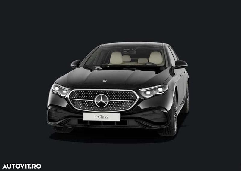Second-hand Mercedes E200 AMG line 204 CP (150 kW) 2024 Culoarenegru Berlinǎ