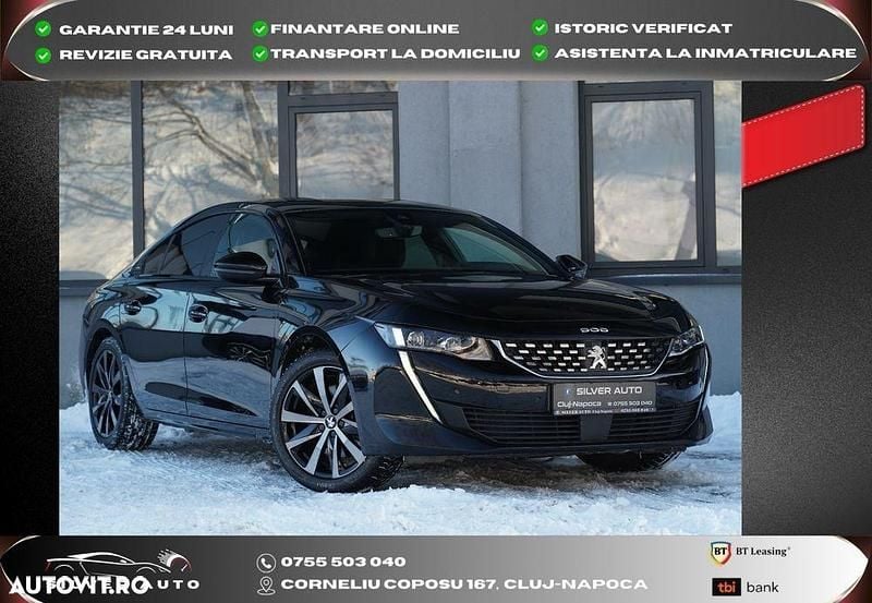 Culoarenegru Utilizat 2020 Peugeot 508 SW GT Break | 18.450 EUR - Imagine 1/4