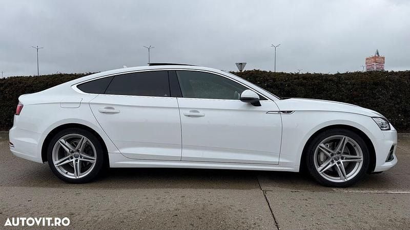 Second-hand Audi A5 Sport 190 CP (139 kW) 2018 Culoarealb Coupe