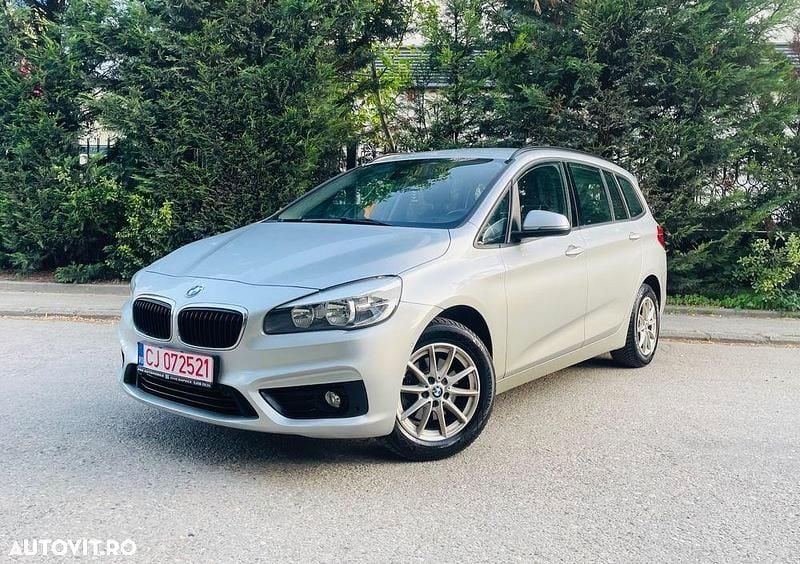 Argint Utilizat 2017 BMW 216 Gran Tourer Luxury Line Monovolum | 8.490 EUR - Imagine 1/4