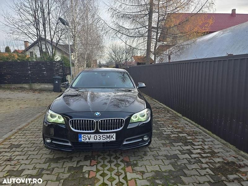 Culoarenegru Second-hand 2014 BMW 525 Luxury Line Berlinǎ | 13.500 EUR (Preț OK) - Imagine 1/4