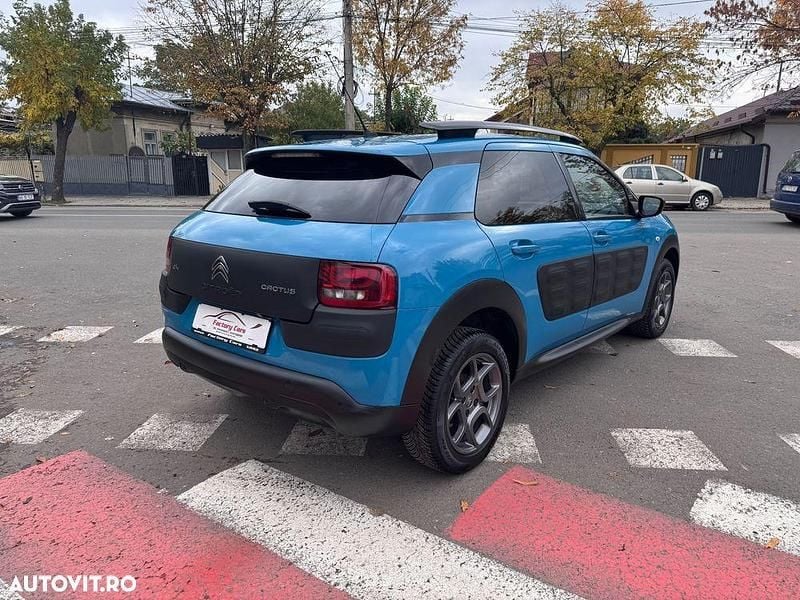 Second-hand Citroën C4 Cactus Start 120 CP (88 kW) 2016 Culoarealbastru Hatchback