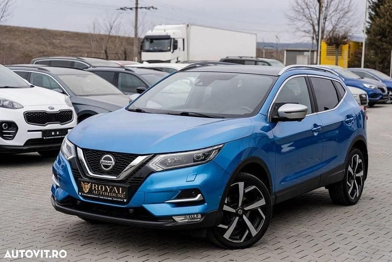 Albastru Utilizat 2018 Nissan Qashqai Tekna+ SUV | 13.600 EUR (Puțin scump) - Imagine 1/4