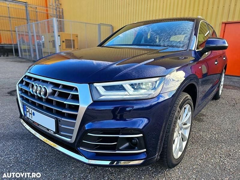 Second-hand Audi Q5 S-Line 367 CP (269 kW) 2020 Culoarealbastru SUV
