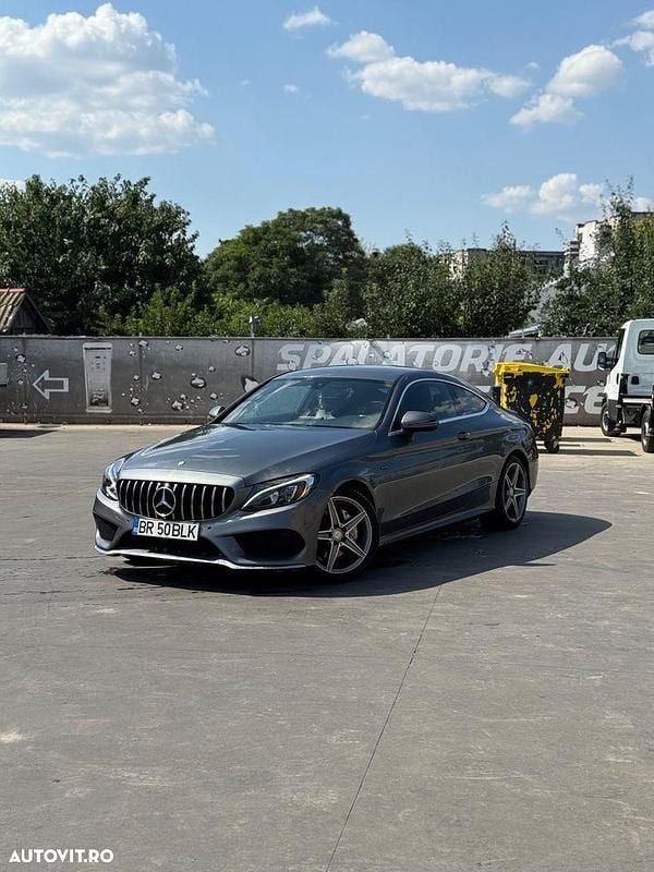 Culoaregri Utilizat 2016 Mercedes C220 Coupe | 17.500 EUR (Preț bun) - Imagine 1/4
