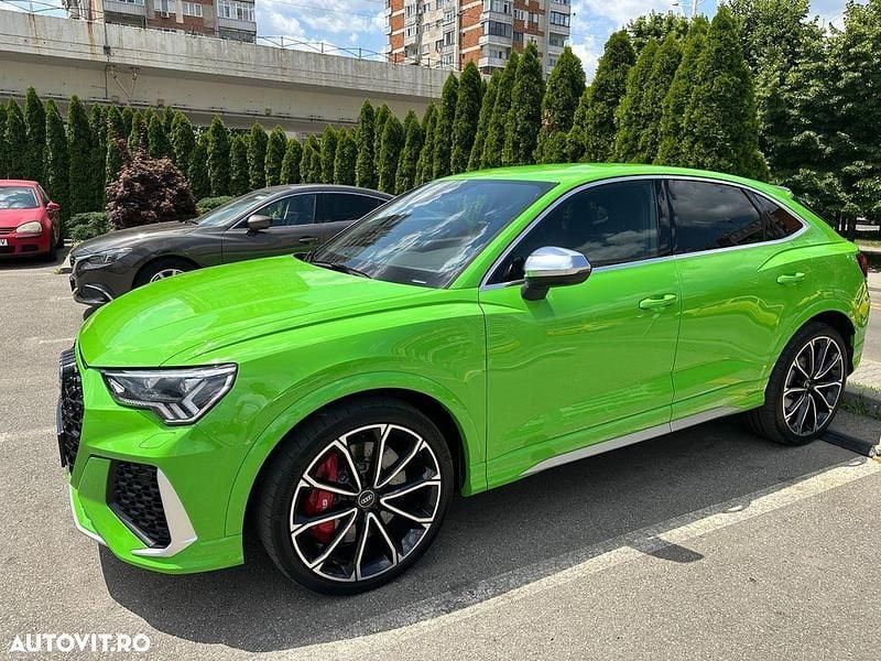 Second-hand Audi RS Q3 400 CP (294 kW) 2022 Culoareverde SUV