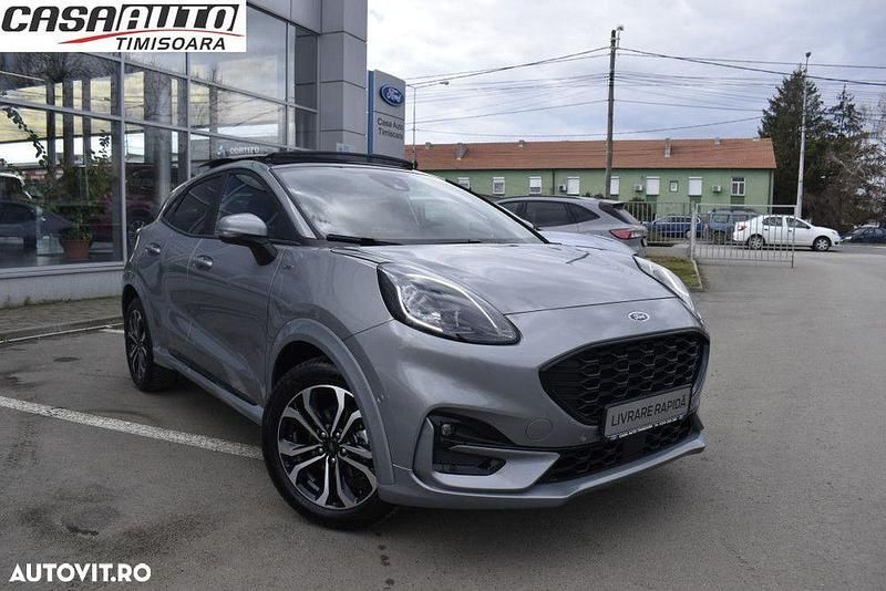 Gri Utilizat 2023 Ford Puma Coupe | 22.990 EUR (Preț OK) - Imagine 1/4