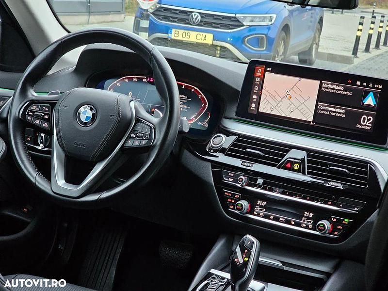 Second-hand BMW 520 Comfort Edition 190 CP (139 kW) 2020 Negru Break