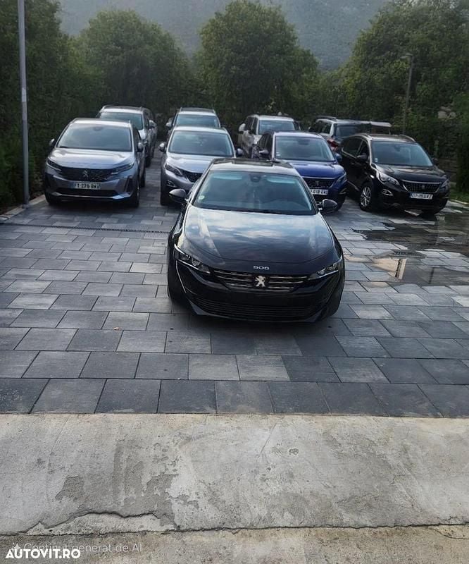 Culoarenegru Utilizat 2021 Peugeot 508 Active Berlinǎ | 13.300 EUR (Super Preț) - Imagine 1/4