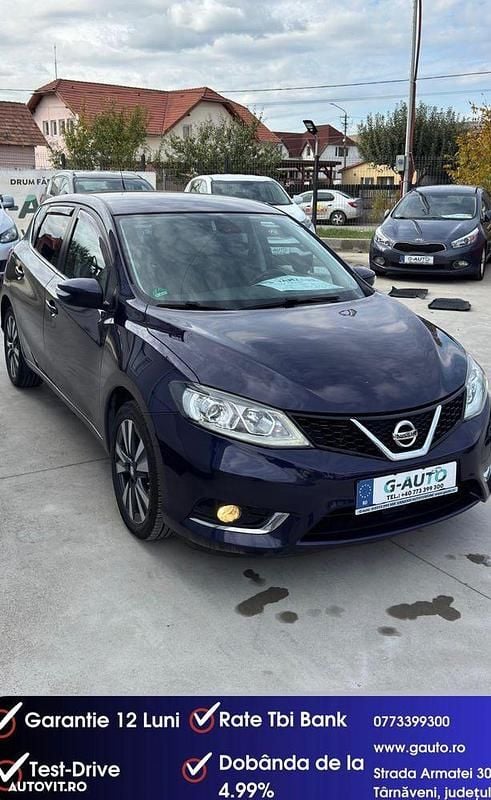 Second-hand Nissan Pulsar N-Vision 116 CP (85 kW) 2015 Culoarealbastru Hatchback