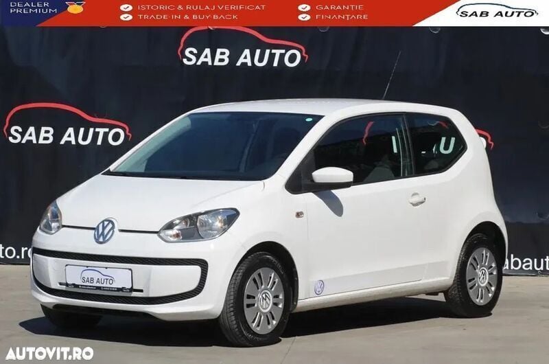 Alb Utilizat 2012 VW up! Hatchback | 4.790 EUR (Preț OK) - Imagine 1/4