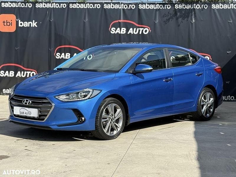 Culoarealbastru Utilizat 2016 Hyundai Elantra Berlinǎ | 12.999 EUR (Preț OK) - Imagine 1/4