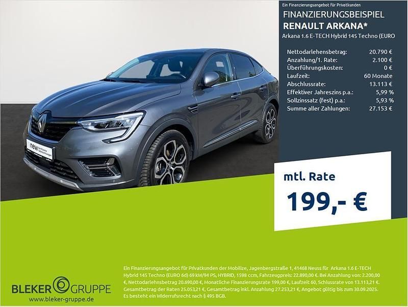 Utilizat 2023 Renault Arkana Techno SUV | 25.102 EUR (Puțin scump) - Imagine 1/1