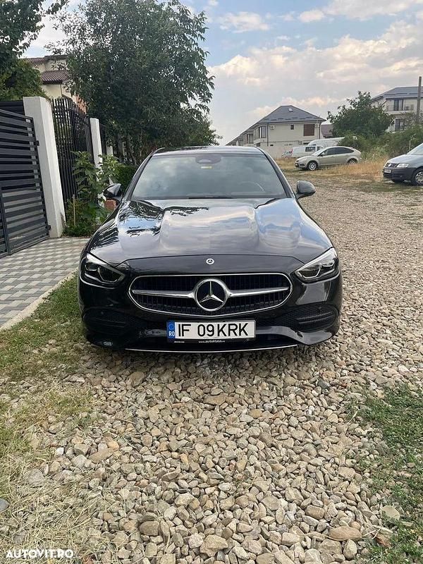Gri Utilizat 2021 Mercedes C220 Break | 37.999 EUR (Puțin scump) - Imagine 1/4