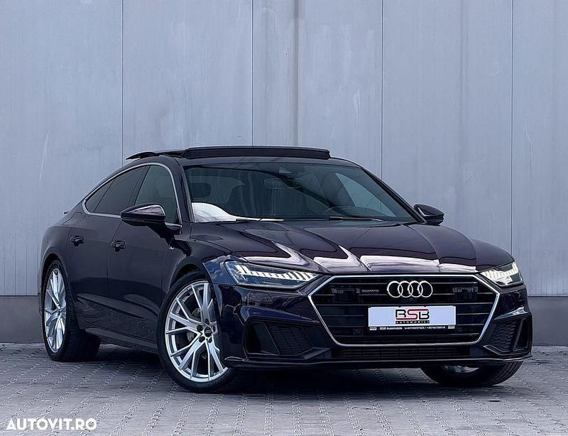 Culoarealbastru Utilizat 2020 Audi A7 Design Berlinǎ | 42.955 EUR (Preț OK) - Imagine 1/4