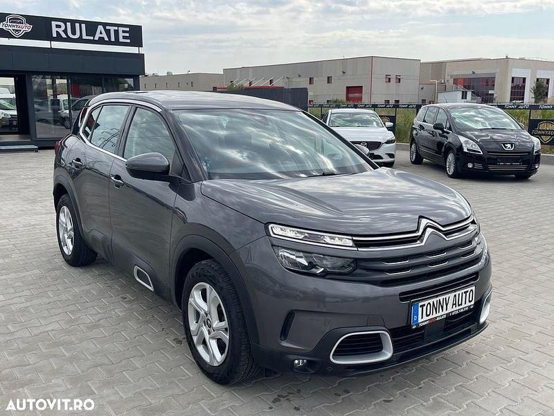 Gri Utilizat 2019 Citroën C5 Aircross Live SUV | 11.990 EUR (Preț OK) - Imagine 1/4