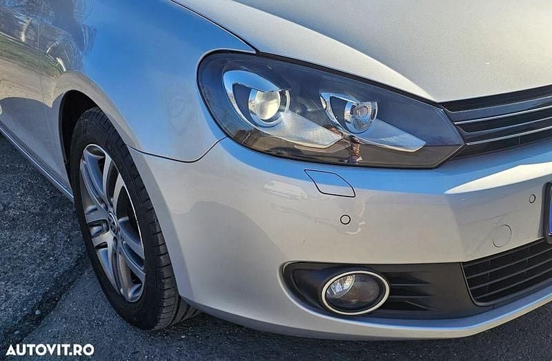 Second-hand VW Golf VI Team 122 CP (89 kW) 2010 Argintiu Hatchback