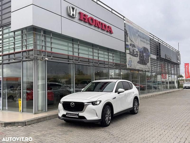 Culoarealb Utilizat 2022 Mazda CX-60 Exclusive-Line SUV | 34.990 EUR - Imagine 1/4