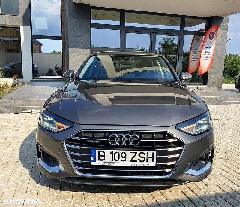 Gri Utilizat 2021 Audi A4 Advanced Berlinǎ | 25.730 EUR (Super Preț) - Imagine 1/4