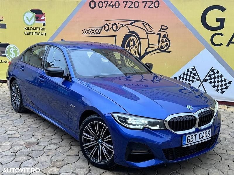 Culoarealbastru Utilizat 2021 BMW 330e M Sport Berlinǎ | 24.490 EUR (Preț OK) - Imagine 1/4