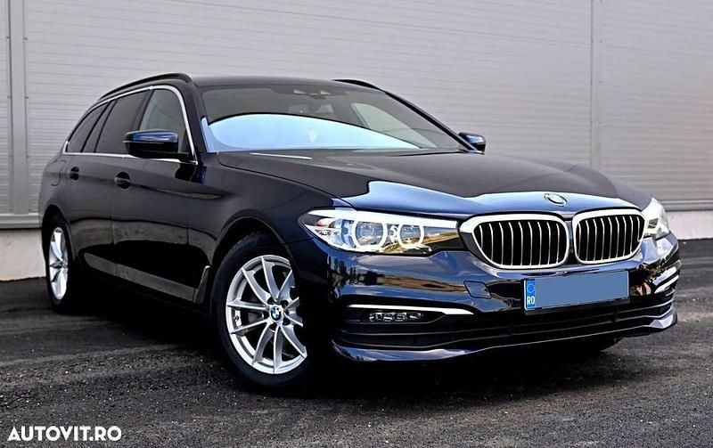 Albastru Utilizat 2019 BMW 520 Break | 19.000 EUR (Super Preț) - Imagine 1/4