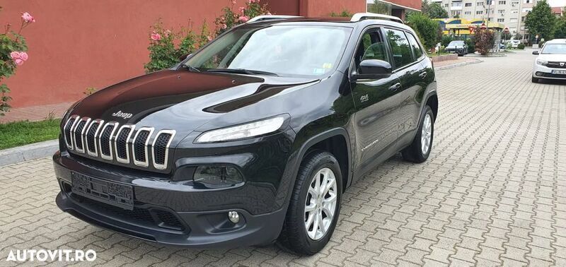Negru Utilizat 2015 Jeep Cherokee SUV | 9.900 EUR - Imagine 1/4