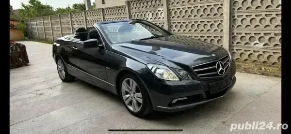 Gri Utilizat 2011 Mercedes E200 Cabrio | 12.399 EUR - Imagine 1/4