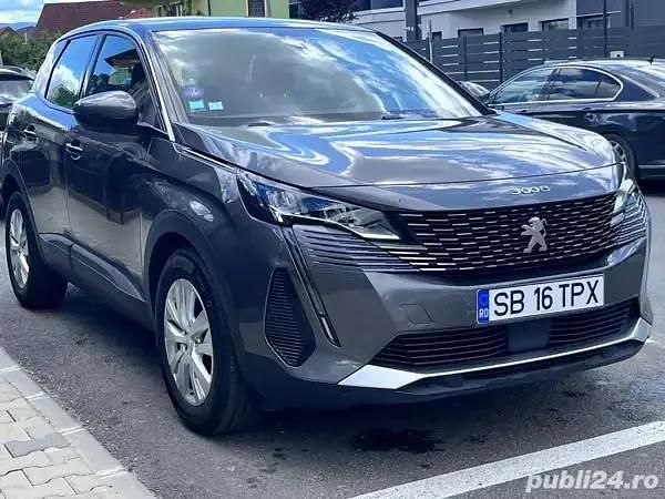 Gri Utilizat 2021 Peugeot 3008 SUV | 14.600 EUR (Preț bun) - Imagine 1/4