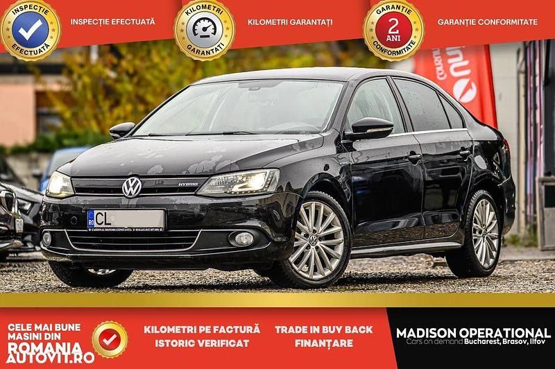 Culoarenegru Utilizat 2014 VW Jetta Hybrid Berlinǎ | 8.850 EUR - Imagine 1/4