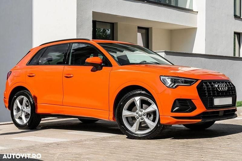 Culoareportocaliu Utilizat 2019 Audi Q3 Advanced SUV | 27.000 EUR (Puțin scump) - Imagine 1/4
