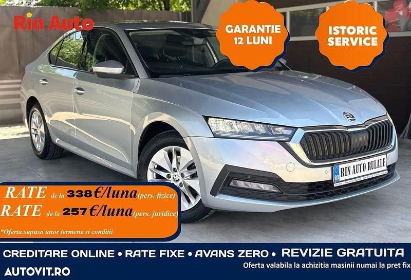 Gri Utilizat 2021 Skoda Octavia Ambition Berlinǎ | 14.990 EUR (Preț bun) - Imagine 1/4