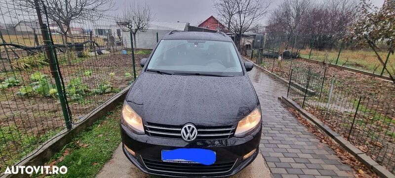 Negru Utilizat 2011 VW Sharan Comfortline Monovolum | 5.799 EUR (Preț OK) - Imagine 1/4