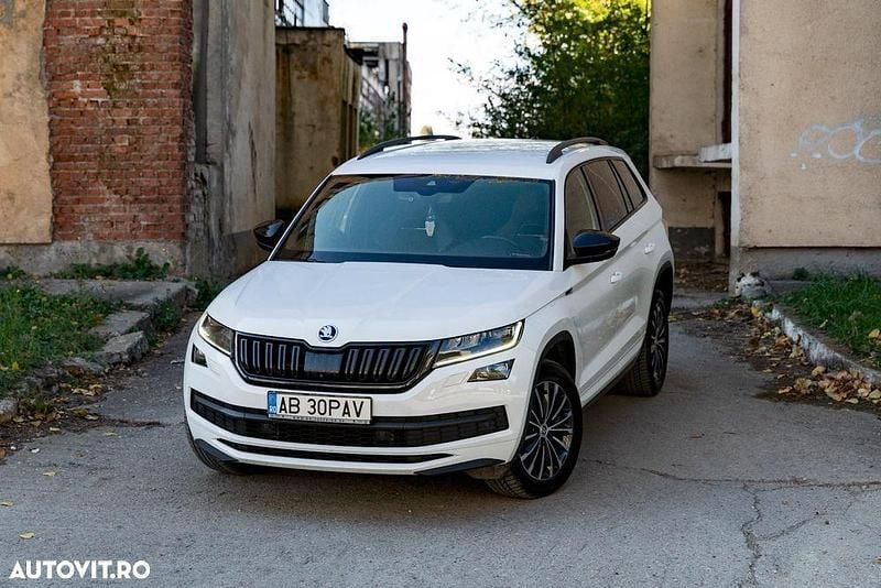 Culoarealb Utilizat 2019 Skoda Kodiaq SportLine SUV | 30.700 EUR (Scump) - Imagine 1/4