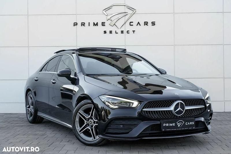 Negru Utilizat 2020 Mercedes CLA180 AMG line Berlinǎ | 27.975 EUR (Scump) - Imagine 1/3