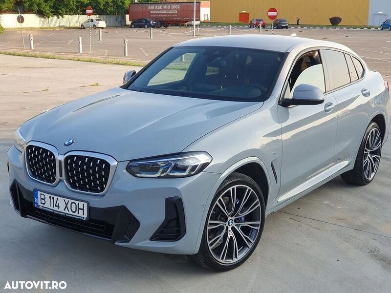 Gri Utilizat 2022 BMW X4 SUV | 48.600 EUR (Puțin scump) - Imagine 1/4