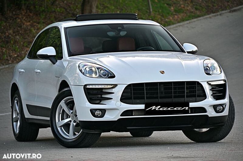 Alb Utilizat 2017 Porsche Macan SUV | 24.500 EUR (Preț bun) - Imagine 1/4