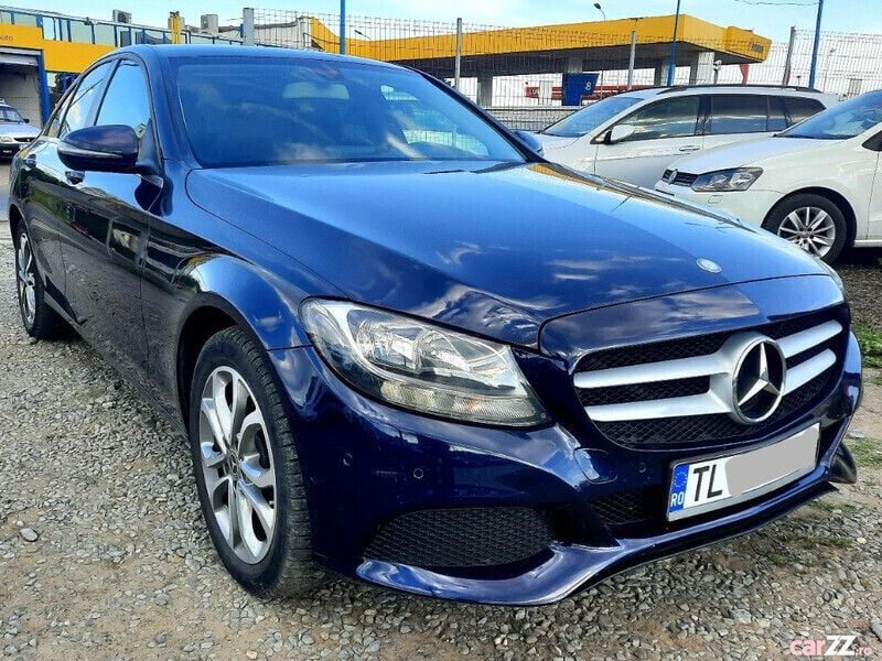 Albastru Utilizat 2016 Mercedes C220 Berlinǎ | 13.599 EUR (Super Preț) - Imagine 1/4