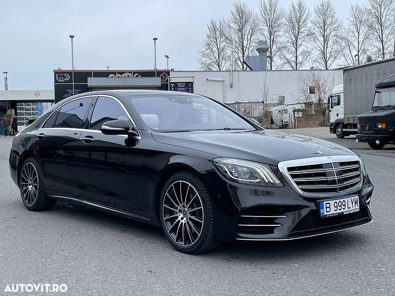 Culoarenegru Utilizat 2018 Mercedes S560 Berlinǎ | 53.845 EUR - Imagine 1/4
