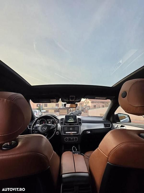 Second-hand Mercedes GLE350 258 CP (189 kW) 2017 Culoarealbastru Coupe
