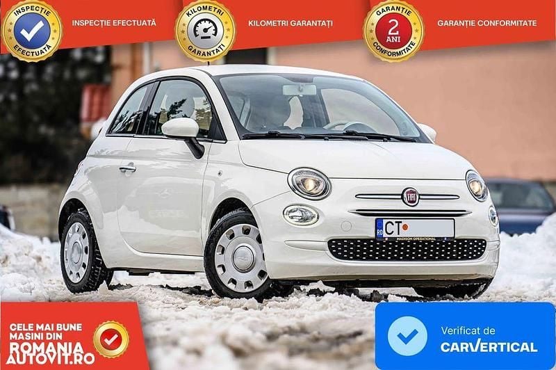 Second-hand Fiat 500 69 CP (50 kW) 2019 Culoarealb