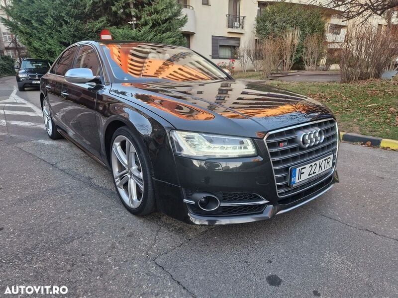 Negru Utilizat 2015 Audi S8 Berlinǎ | 37.900 EUR - Imagine 1/4