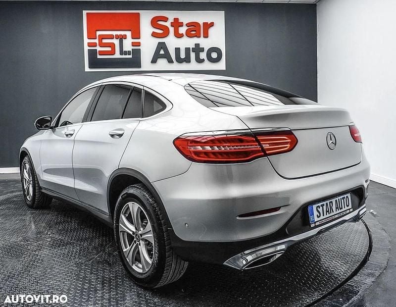 Second-hand Mercedes GLC220 170 CP (125 kW) 2018 Gri Coupe