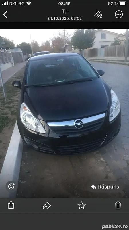 Utilizat 2008 Opel Corsa Berlinǎ | 1.350 EUR (Super Preț) - Imagine 1/4