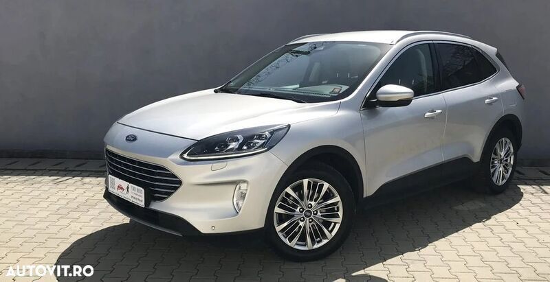 Gri Utilizat 2020 Ford Kuga Titanium SUV | 19.873 EUR (Preț OK) - Imagine 1/4