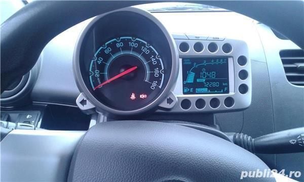 Second-hand Chevrolet Spark LS 68 CP (50 kW) 2012 Argintiu Hatchback