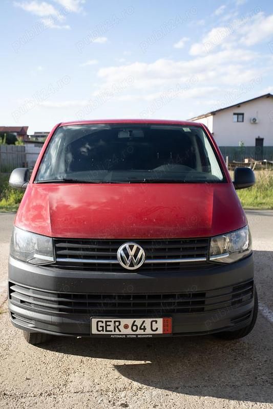 Second-hand VW T6 72 CP (52 kW) 2017 Rosu Van