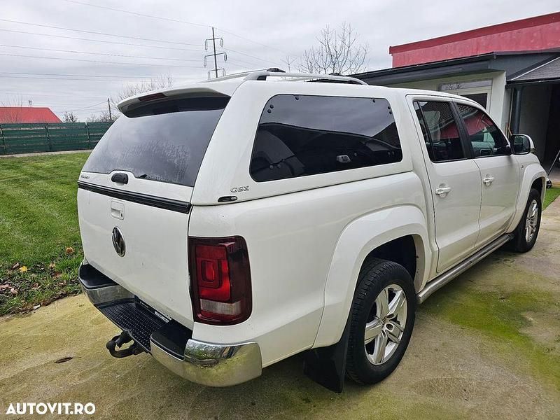 Second-hand VW Amarok Highline 258 CP (189 kW) 2019 Culoarealb Pickup